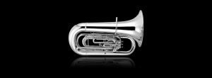 Basset Hound Music Tuba Banner