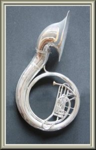 Keefer BBb Sousaphone, silver (c. 1916)