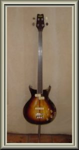 Washburn Fretless Electric Bass