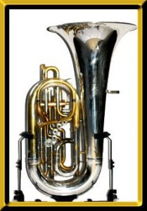 CC/F double tuba backview