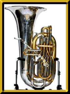 CC/F double tuba front view