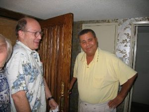 (left to right) Jim Self, Gene Pokorny, and Tommy Johnson