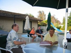 (left to right) Gene, Sue, Nick, TJ, and Sammy MoAnderson