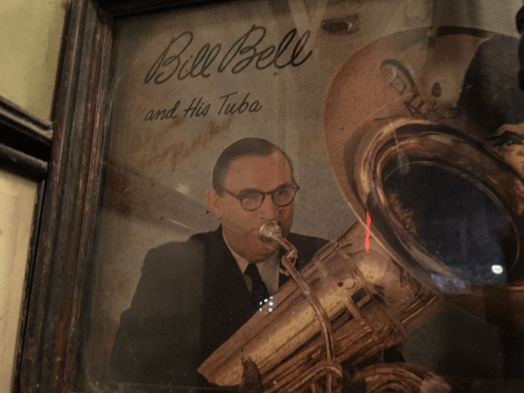 Bill Bell and his Tuba